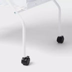 Carrello pieghevole a 2 ripiani con contenitori