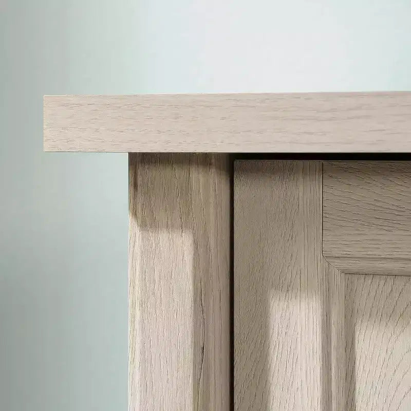 Scrivanie per computer in legno marrone alte 30 pollici con cassetto multiuso