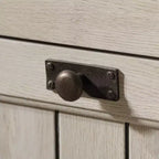 Scrivanie per computer in legno marrone alte 30 pollici con cassetto multiuso