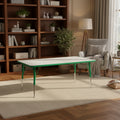Jonti-Craft Berries Elementary Height Color Edge Rectangle Table 30 x 60 in Green