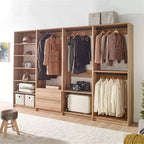 Armadio a giorno in legno freestanding