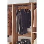 Armadio a giorno in legno freestanding