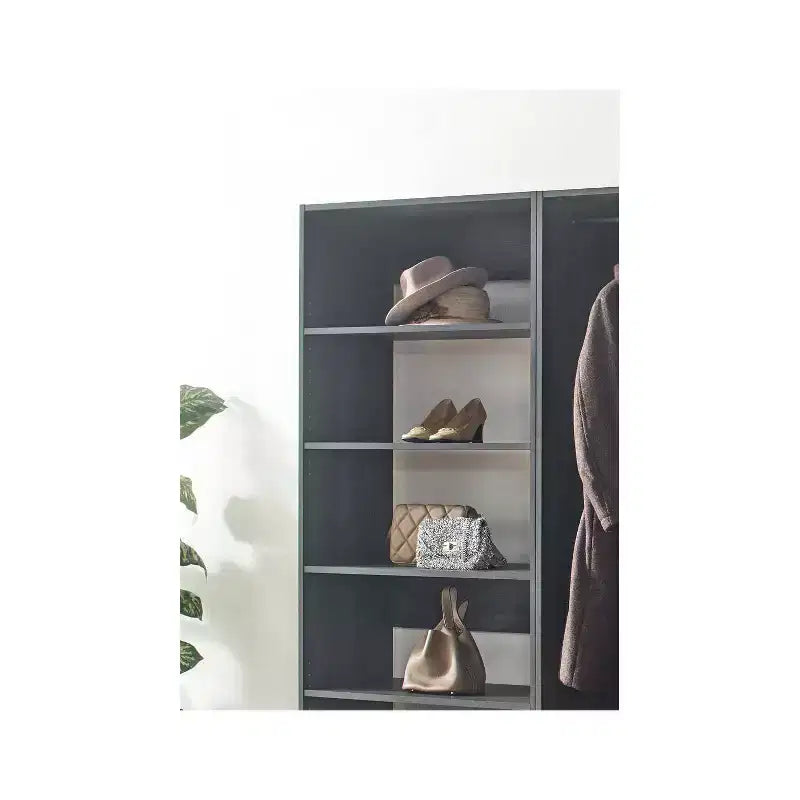 Armadio a giorno in legno freestanding