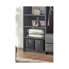 Armadio a giorno in legno freestanding