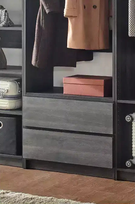 Armadio a giorno in legno freestanding