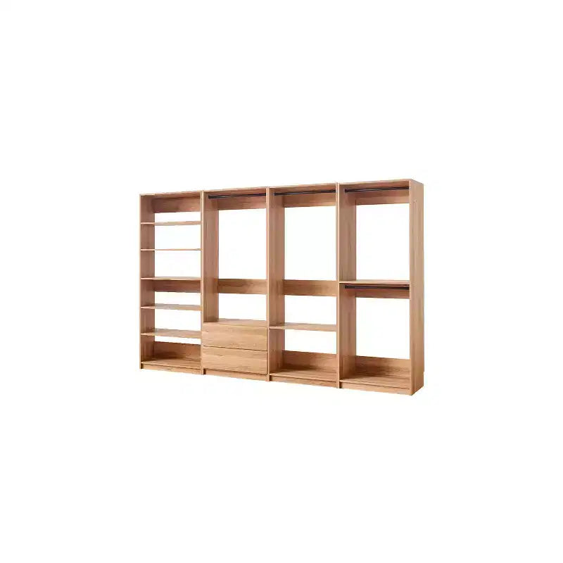 Armadio a giorno in legno freestanding