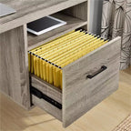 Scrivania moderna da 45 con cassetto e gambe in metallo