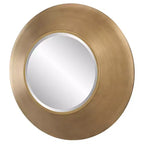 Specchio da Parete Rotondo Oro Antico 29 1/2
