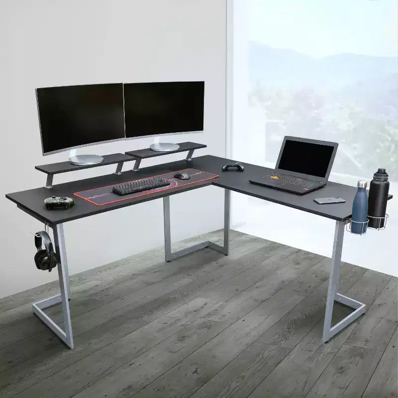 Scrivania da gaming a L
